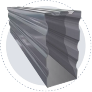 Perfil Viga Galvanizada Friso Liso